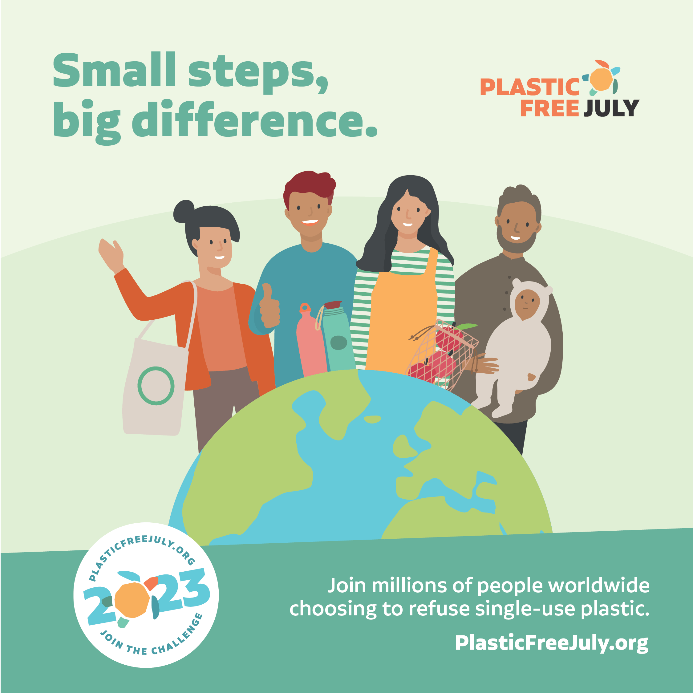 Plastic free July - Provide Education